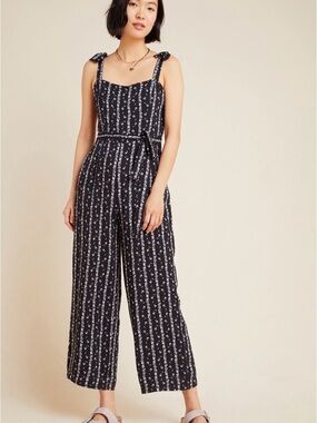 Paige Anthropologie Paige Belvedere Jumpsuit Sz Medium